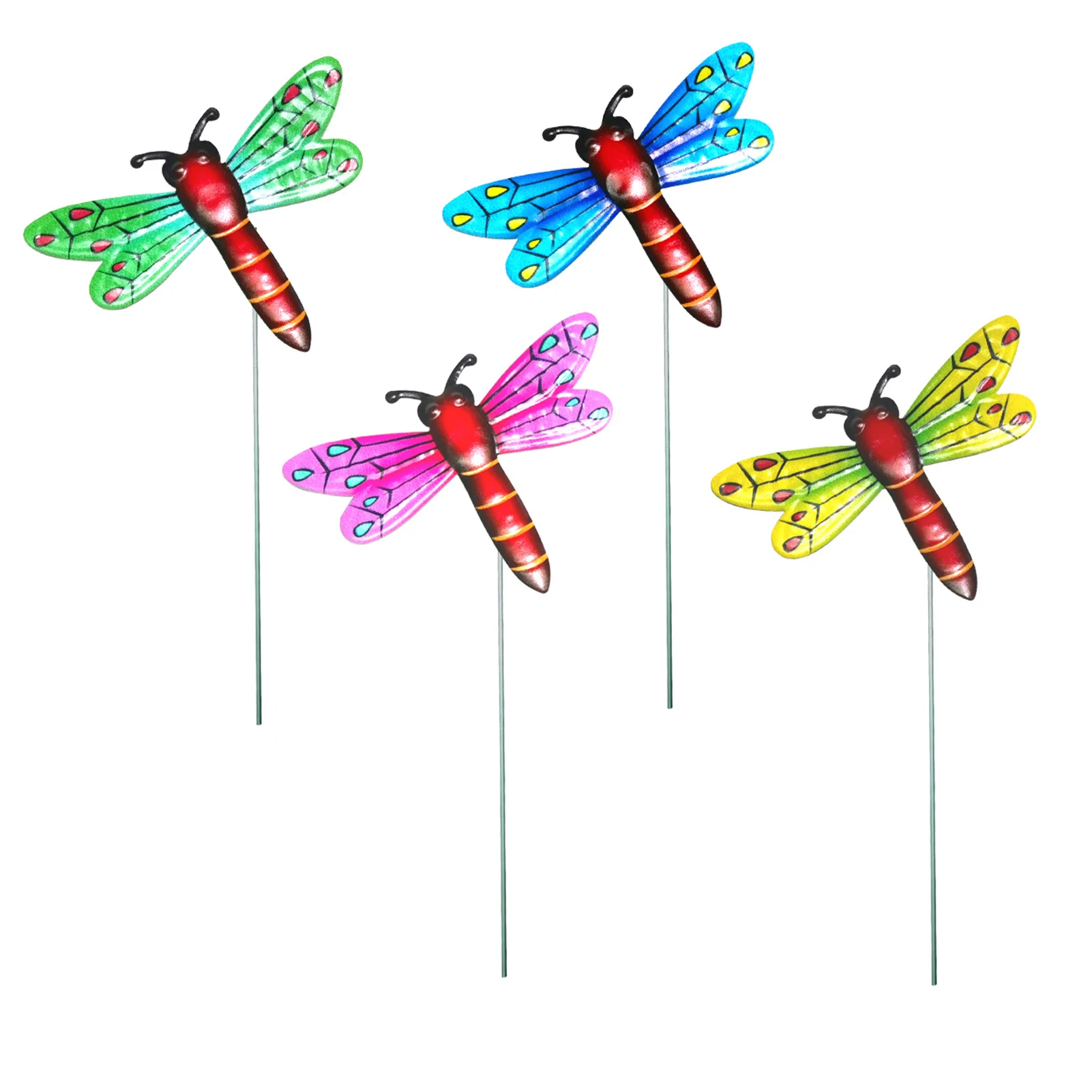 

4 шт., декоративные горшки для украшения сада