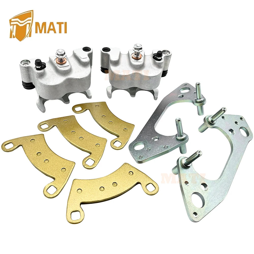 Передние левые правые тормозные суппорты для Polaris Ranger 800 900 Diesel RZR 4 1000 500 570 700 Brutus