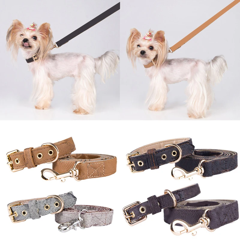 

Dog Collar Leash Set Cat Collar Dog Accessories Pet Rope Suitable for Pets of Different Sizes Puppy Pets Collar Dog Harness