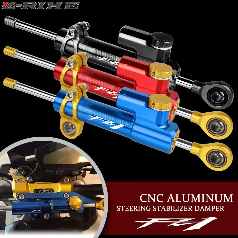 

Motorcycle Aluminum Adjustable Steering Damper Stabilizer For YAMAHA FZ-1 FZ1 FAZER 2006-2012 2013 2014 2015 2016 2017 2018 2019