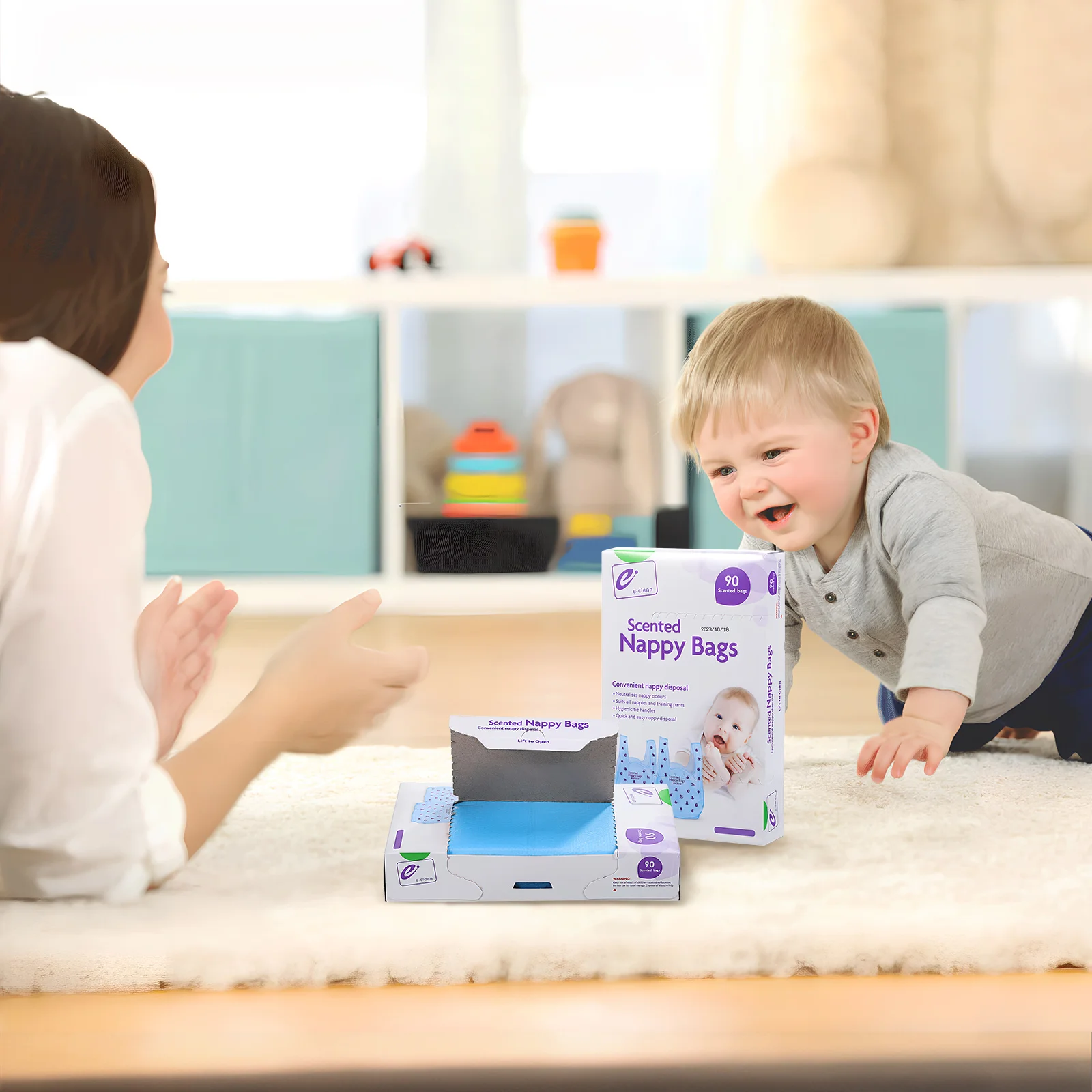 2 коробки мусорные мешки для подгузников кошачьего туалета