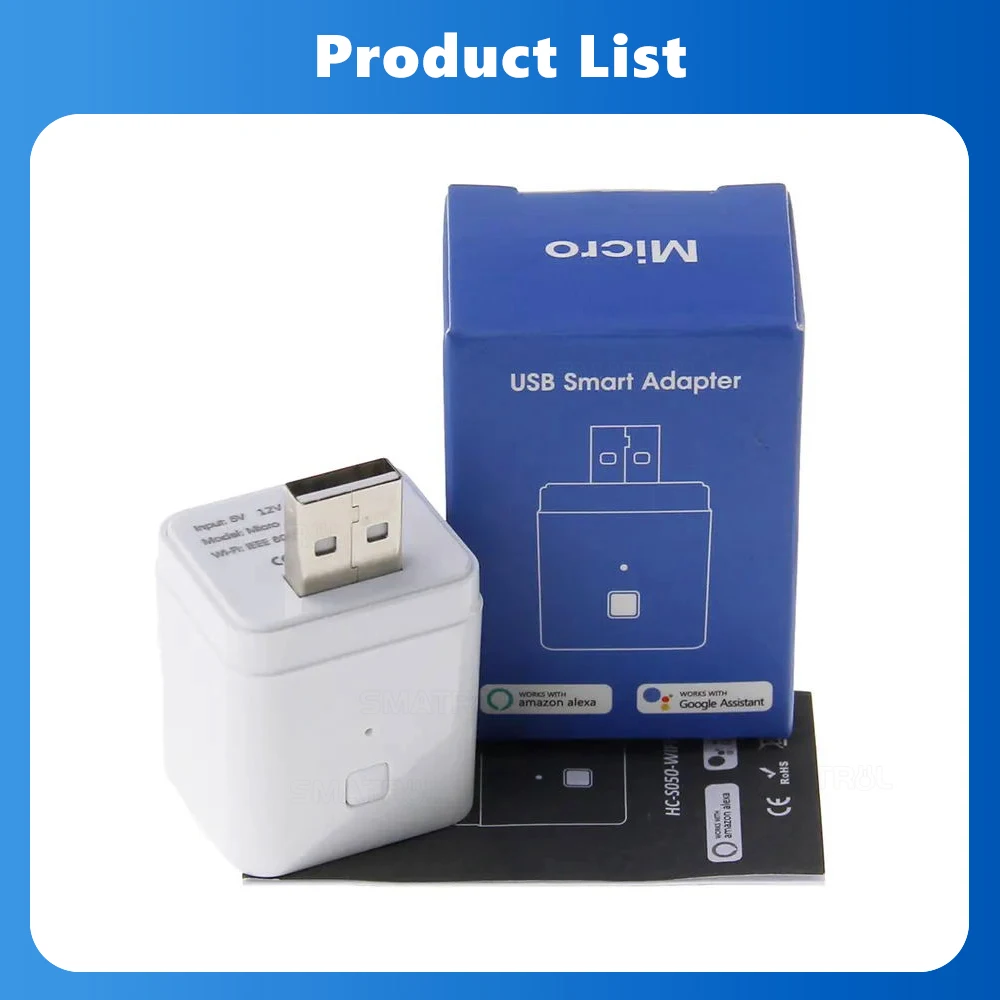 

Умный адаптер SZKOSTON Micro USB 5В Wi-Fi