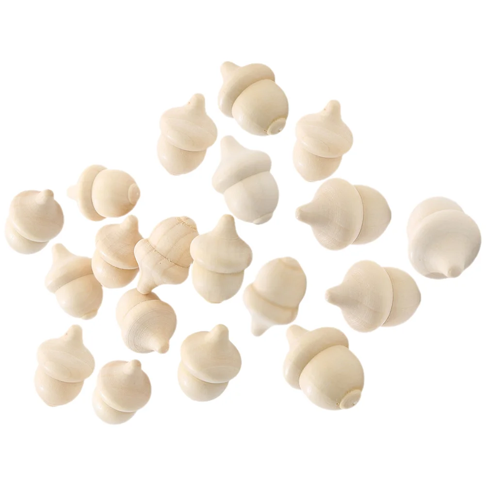 Натуральный домашний декор незаконченные безделушки желудь древесные поделки