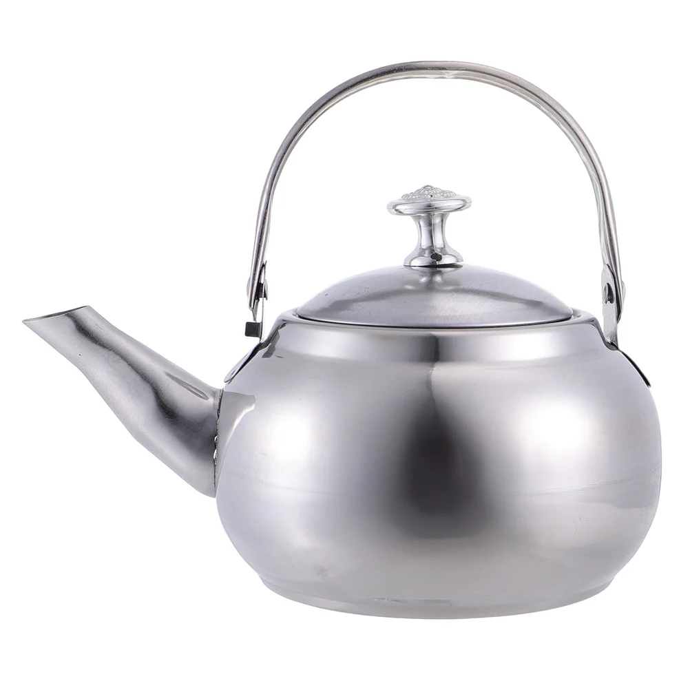 

Kettle Tea Water Pot Teapot Stovetop Steel Stainless Boiling Whistling Coffee Stove Teakettle Boiler Blooming Hot Heater Gas