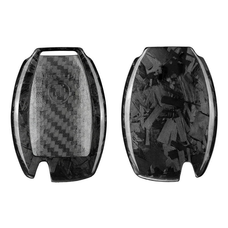 Чехол для ключа из углеродного волокна Mercedes Benz A Class B C E S G M V CLA CLS GLA GLC GLE GLK GL GLS SL SLK SLC