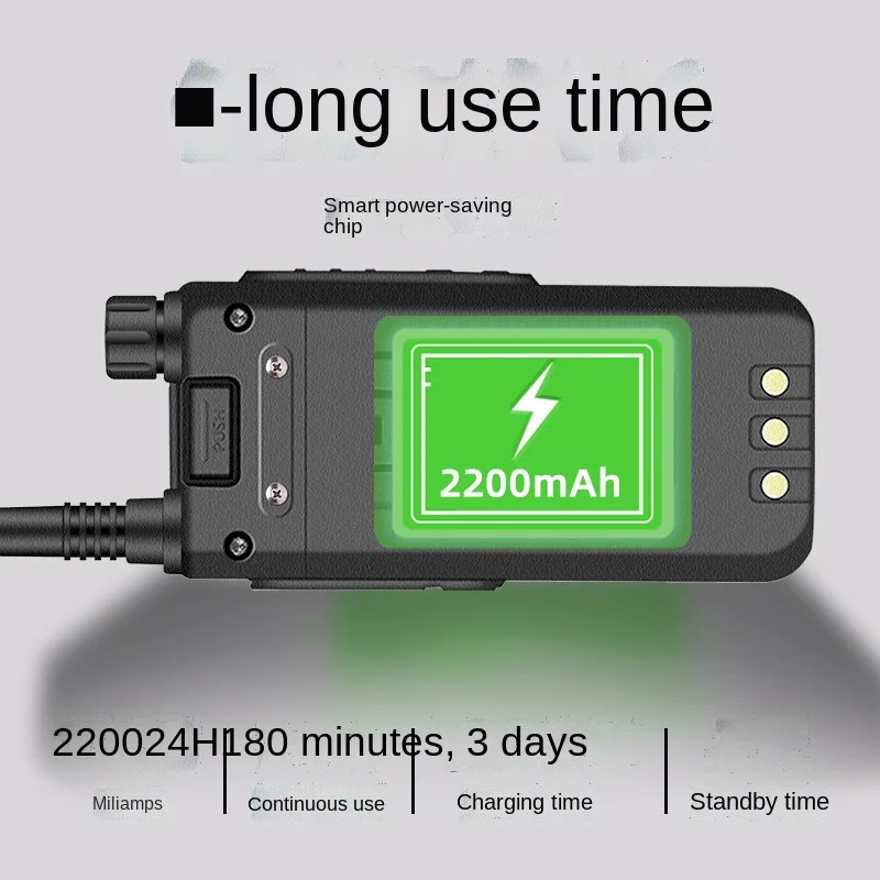 Baofeng H6 Walkie Talkie Baofeng High Power Radio Communication Handset Baofeng 9rplus Upgraded Version