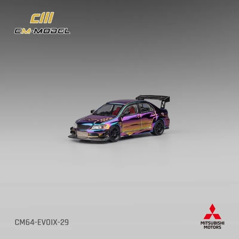 CM 1:64 Mitsubishi EVOIX металлическая модель автомобиля
