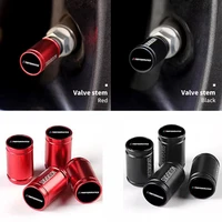 high quality 4pcs aluminum alloy frosted motorsports car tire stems cap air valve dustproof waterproof car motorcycle accessorie