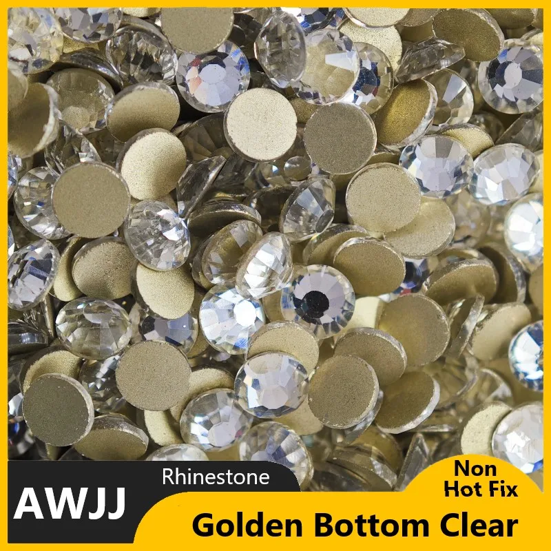 AWJJ Boutique Crystal AB не горячая фиксация Женская задняя планка ткань одежда искусство