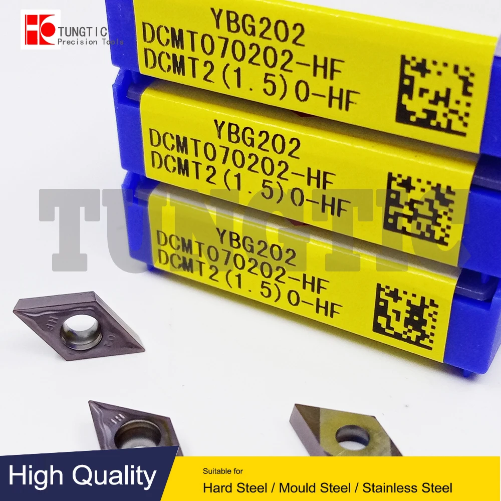 Фреза для резки металла DCMT070202-HF YBG202 YBC252 Milling Cutter CNC Tools