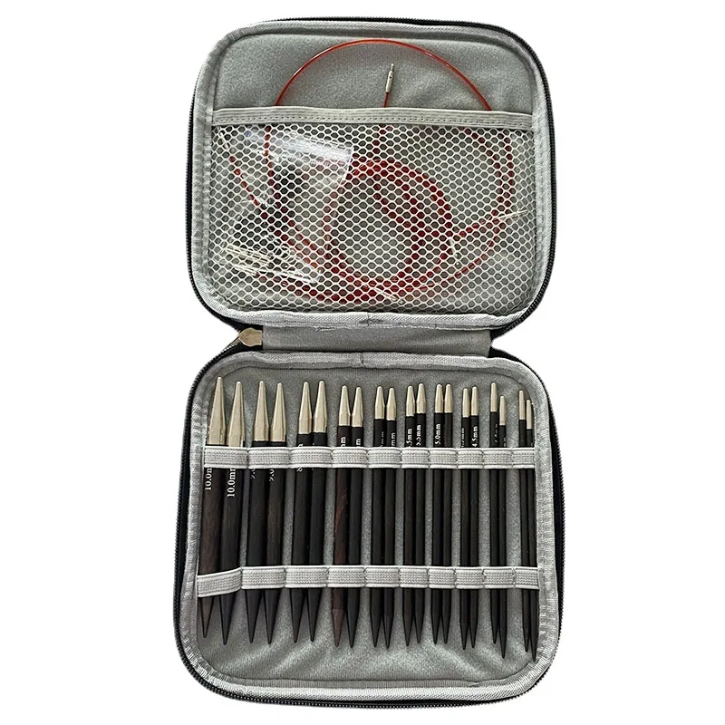 

New High Quality sandalwood Interchangeable Needle Set (10 pairs of needle tips)