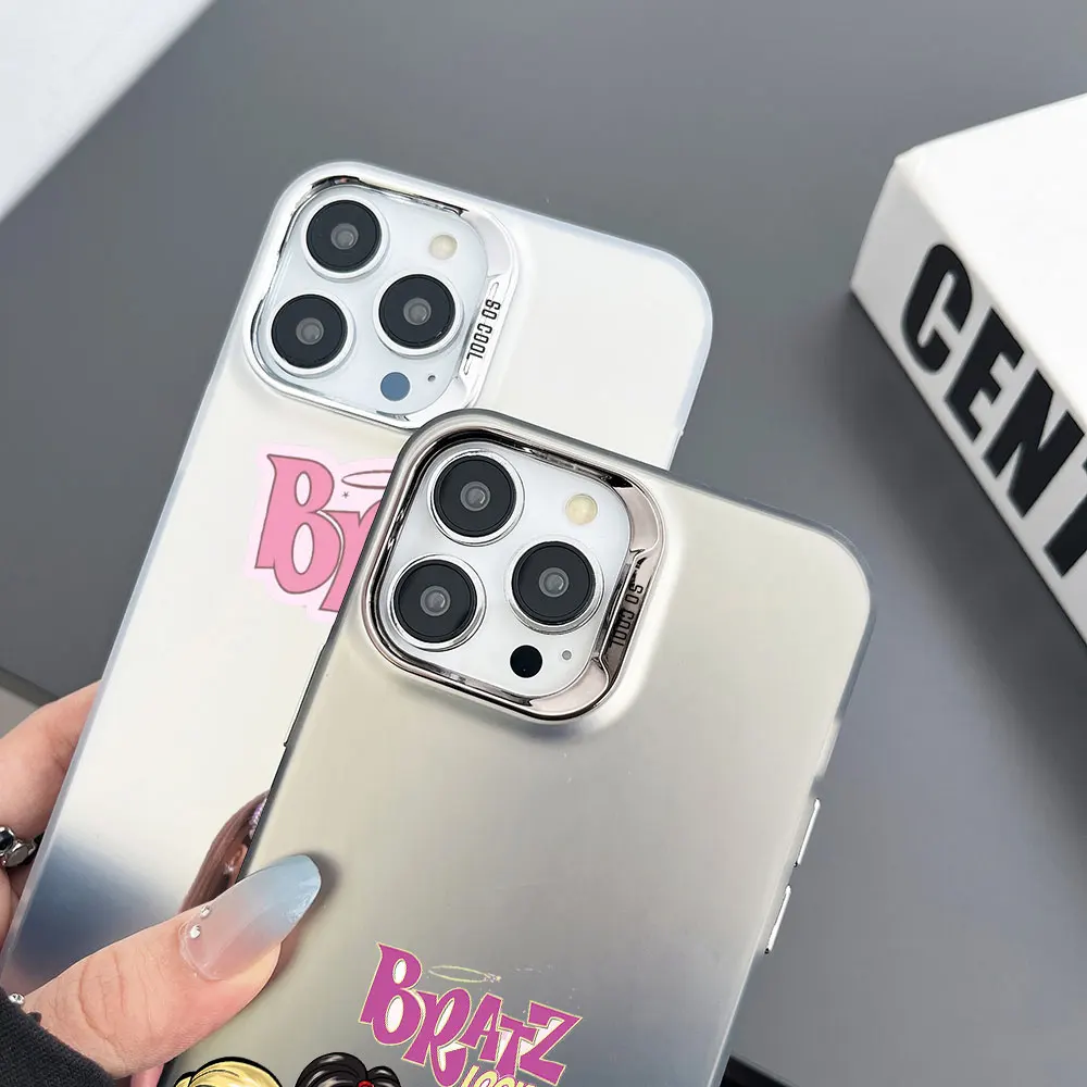 Фото Чехол Lovely Doll Bratz для Apple iPhone 11 16e 14 15 16 Plus 12 Pro 13 Mini XR X XS Max, противоударный чехол-бампер для телефона №4
