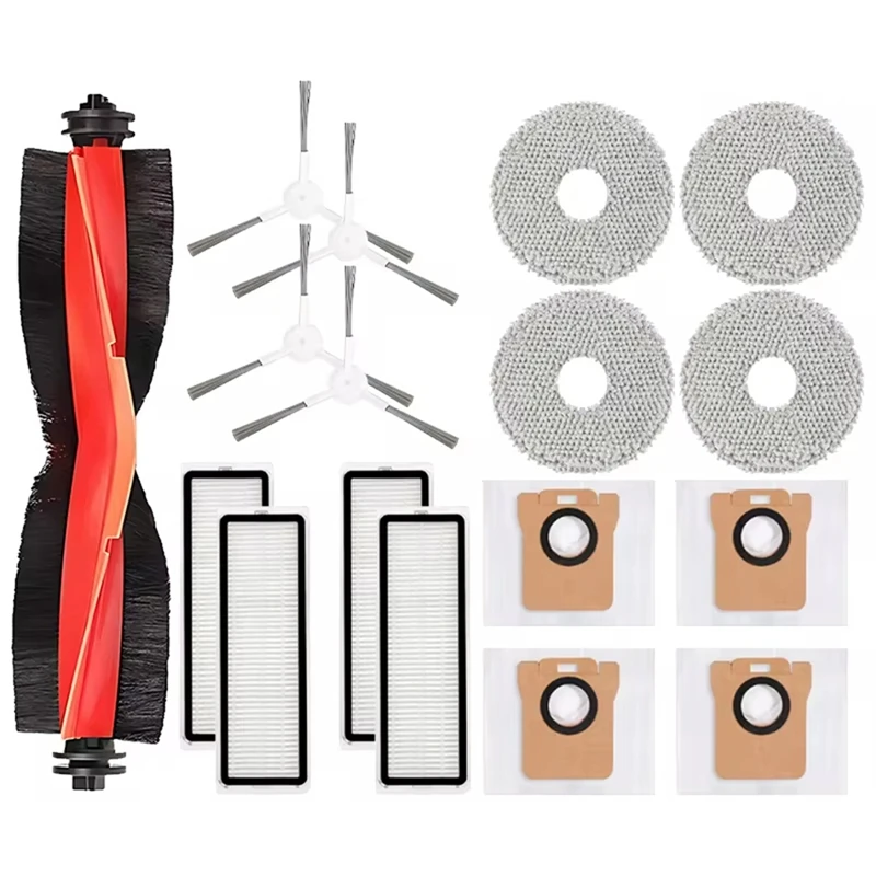 Для Xiaomi Robot Vacuum X20 + / Plus Запчасти Основная боковая щетка Hepa-фильтр Швабра Тканевый