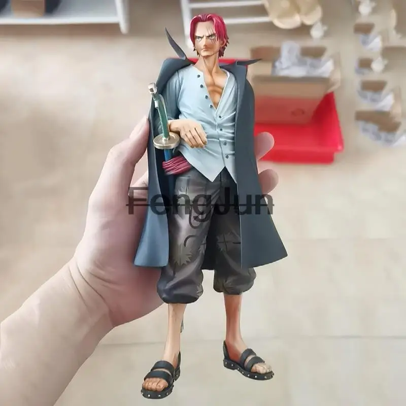 

Anime one piece banpresto chronicle master stars plece the shanks Action Figure 26cm PVC Figurine Collection Model Toys Gift