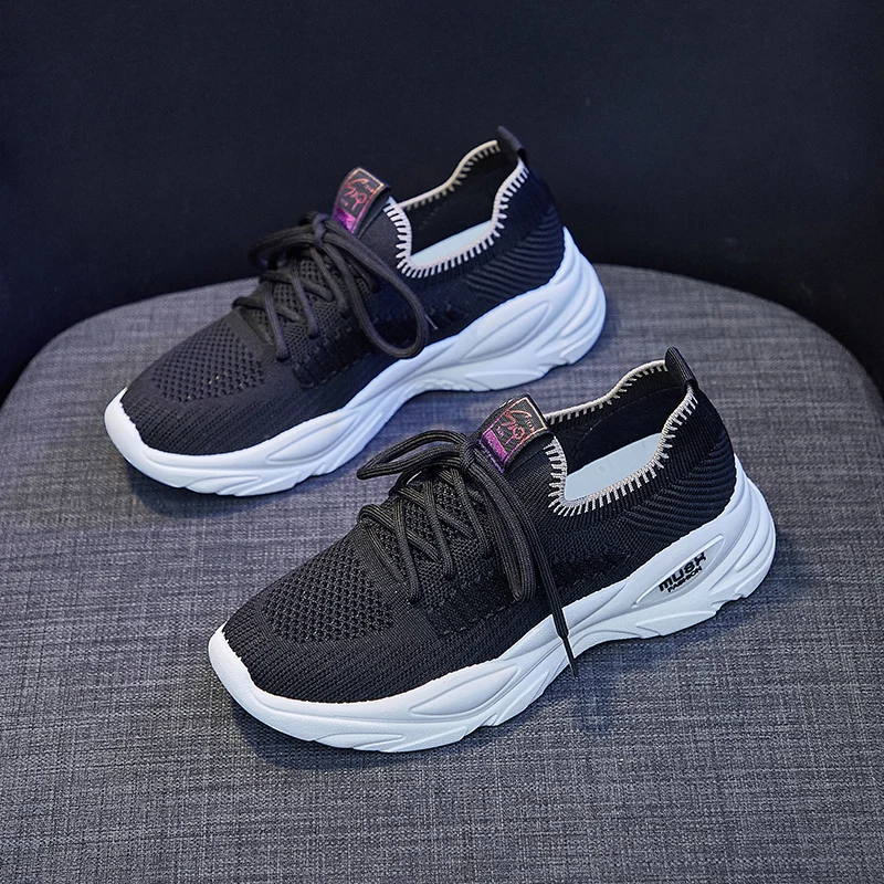 Женские теннисные туфли 2022 дешевая дышащая сетчатая Нескользящая женская обувь