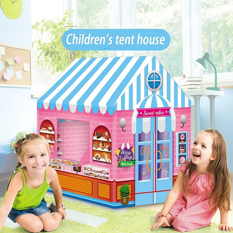 

Game House Play Tent Girl Princess Indoor Outdoor Toys Portable Foldable Secret Garden Play Ball Pit Pool Toy For Children Kids