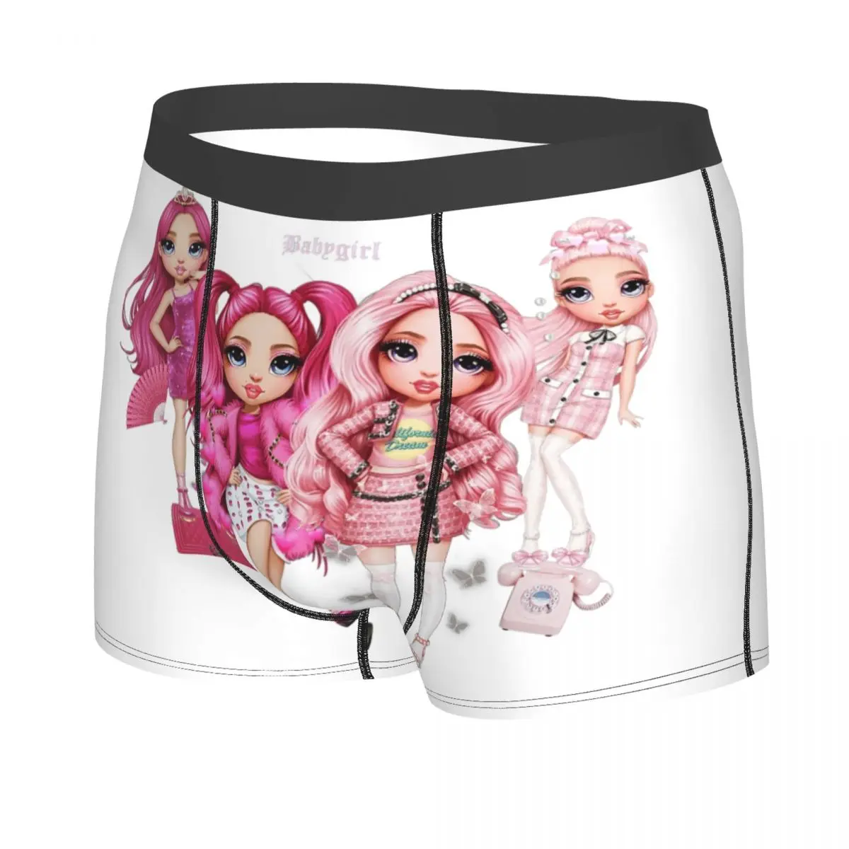 Пользовательские Радужные Высокие PH Розовые Девушки Нижнее Белье Мужчины