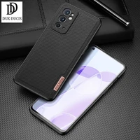 for oneplus 9rt 5g case fashion woven fabric nylon style silicone tpu bumper back cover for one plus 9rt %d0%b1%d0%b0%d0%bc%d0%bf%d0%b5%d1%80 dux ducis