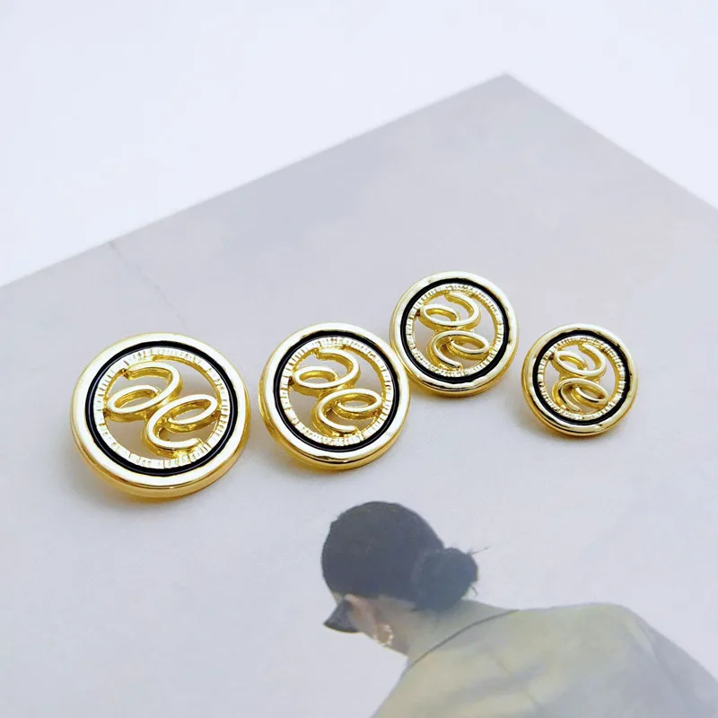 10 шт. металлические пуговицы в стиле ретро 15/18/20/23 мм