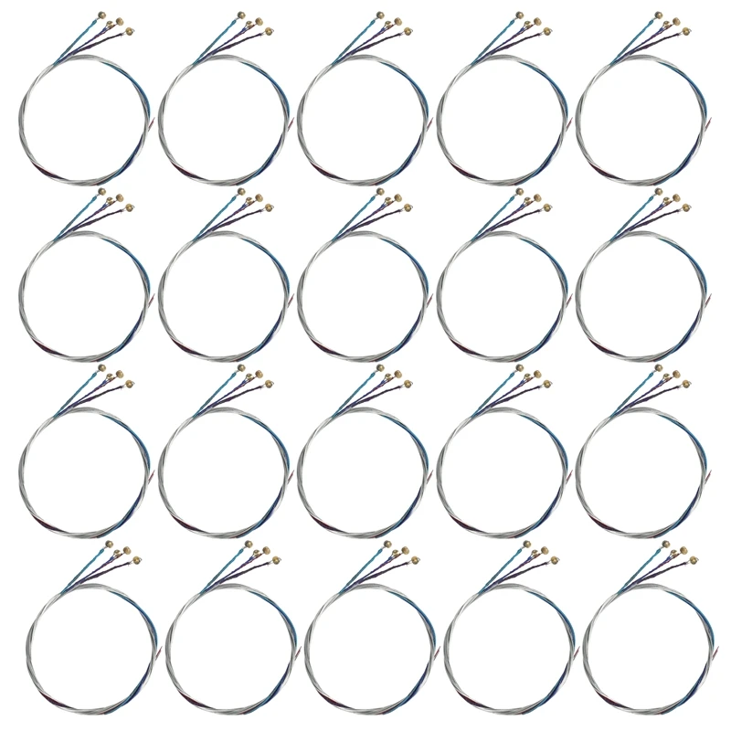 

80Pcs A Set Of Violin Strings E-A-D-G Core Steel+Nickel Wound Exquisite Stringed Musical Instrument Parts Accessories