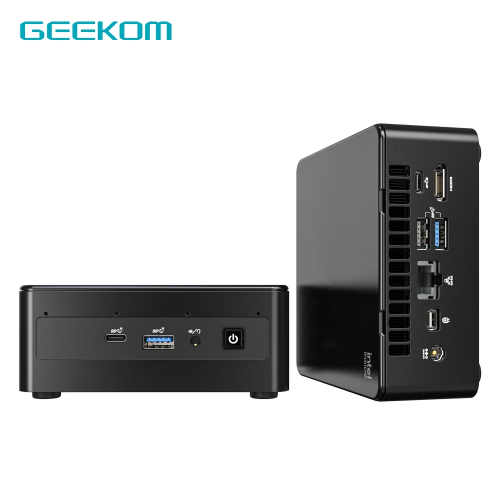

Мини-ПК GEEKOM Mini IT8, настольный компьютер Intel i5-8259U Mini 16 Гб ОЗУ 512 Гб PCIe SSD Win11 Pro двухканальный DDR4,HDMI2.0 4K UHD