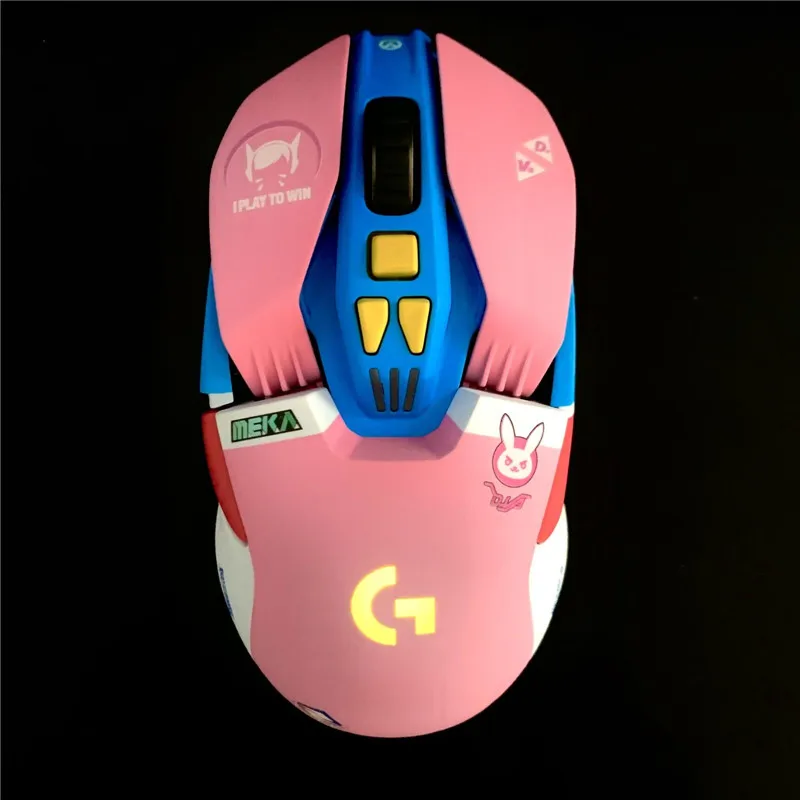 Logitech G900/G903/G903 HERO wireless wired dual-mode gaming machine office home colorful RGB mouse hand-painted DIY mouse shell enlarge