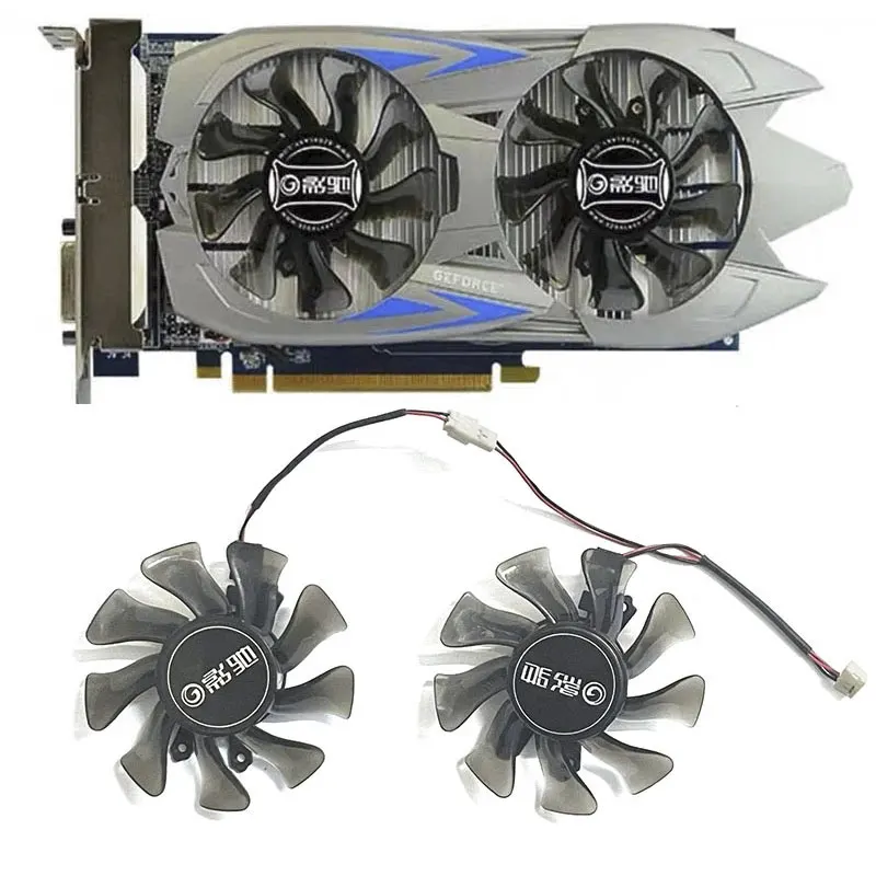 Новый вентилятор GA82O2M 75 мм 4PIN GTX750TI для графической карты GALAXY KFA2 GeForce GTX 750 750Ti