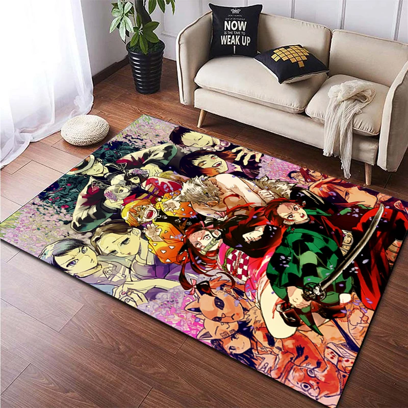 

Demon Slayer custom carpet living room carpet camping mat kitchen mat yoga mat washroom floor mat decoracion room kitchen mat