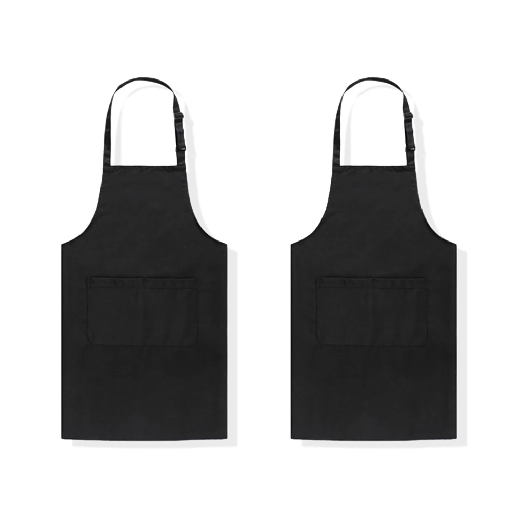 

Cooking Chef Apron With Pockets Wear-Resistant Baking Aprons Antifouling Multi-functional Clothes Protector Household