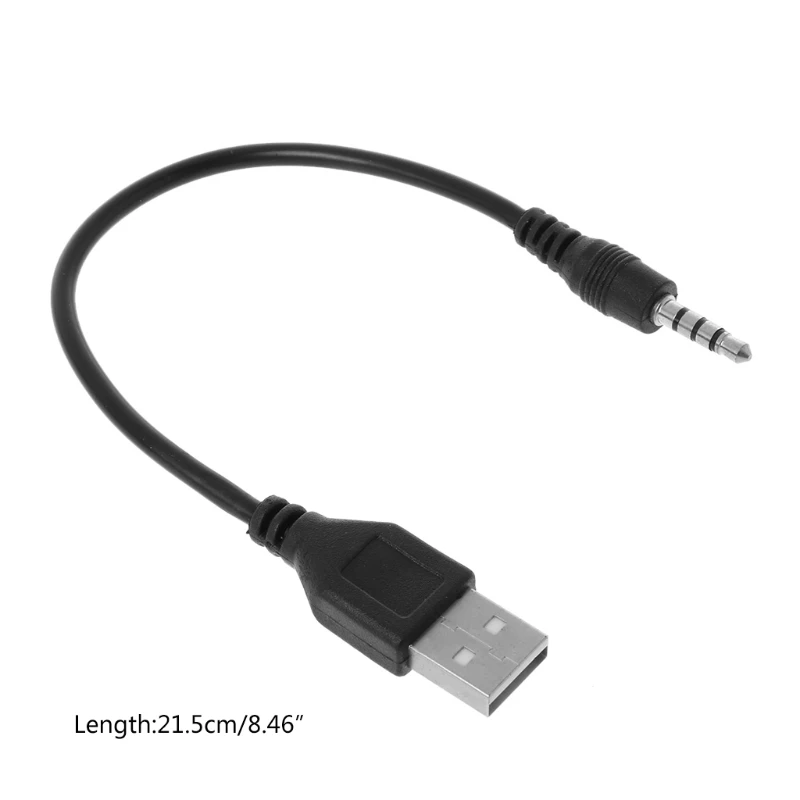 Высококачественный аудиокабель USB «папа» — 3,5 «штекер» 3,5 — USB 3,5 — «папа» USB-разъема