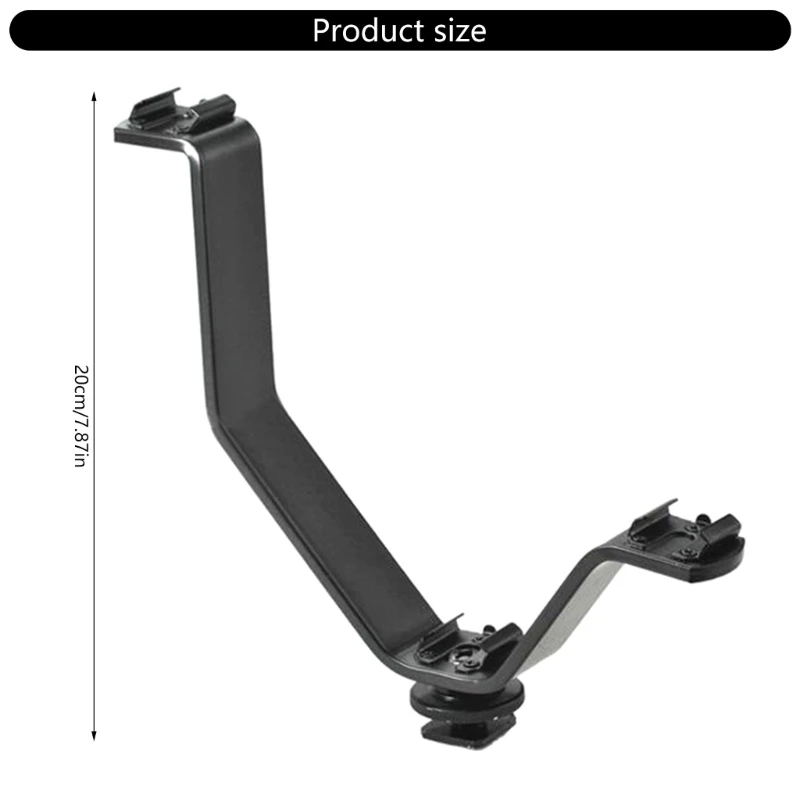 XD99 Профессиональная подставка для вспышки V-образной формы кронштейн фонарика