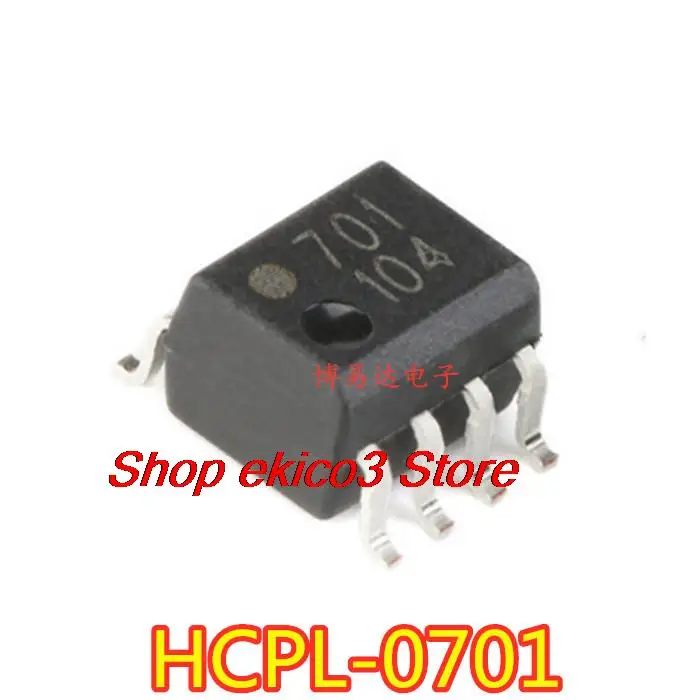 

10pieces Original stock HCPL-0701 SOP-8 HCPL-0701-500E