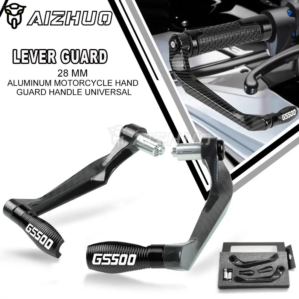 

Lever Guard For SUZUKI GS500 GS 500 GS500E GS500F 1989-2008 Motorcycle 7/8" 22mm Handlebar Grips Brake Clutch Levers Protector