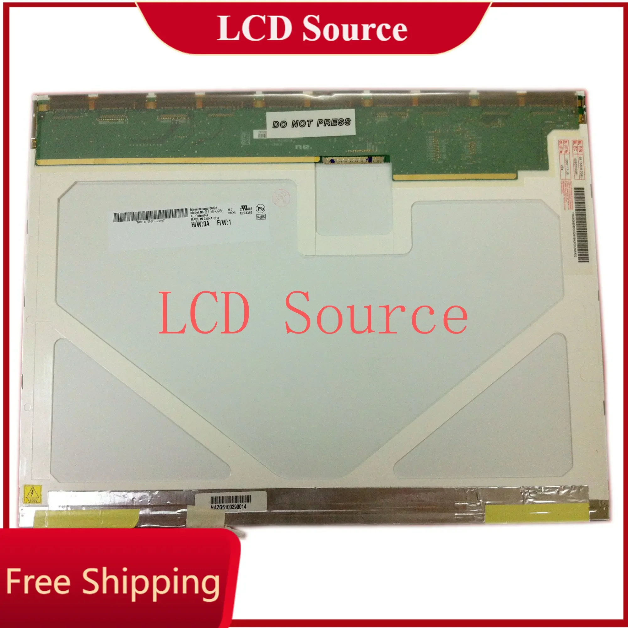 B150XG01 V.7 B150XG05 V.1 подходит для B150XG02 B150XG08 LP150X05 LP150X09 N150X3-L09 L07 L08 30-контактный ЖК-экран