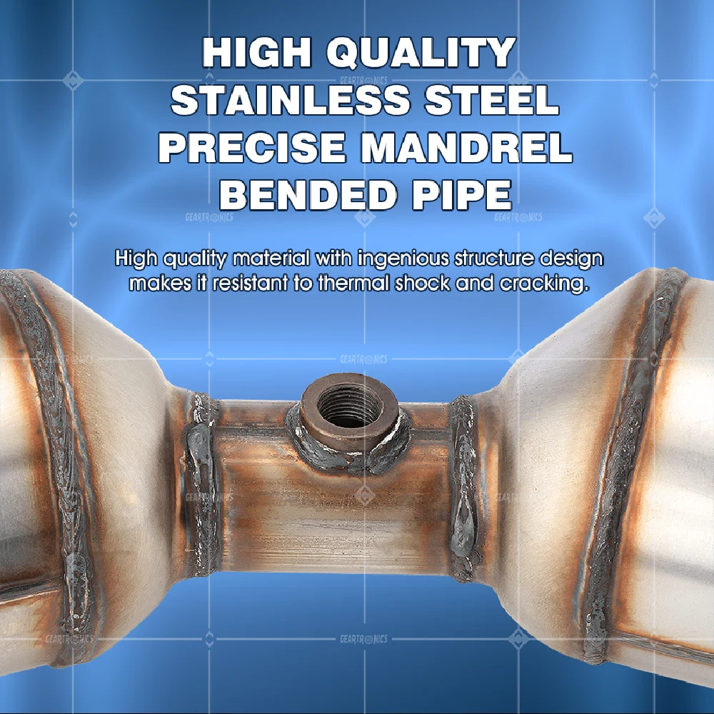 Скидка Для Toyota Prius 2010 л 2011 2012 2013 2014 2015 прямой каталитический конвертер выхлопной трубы с датчиком кислорода