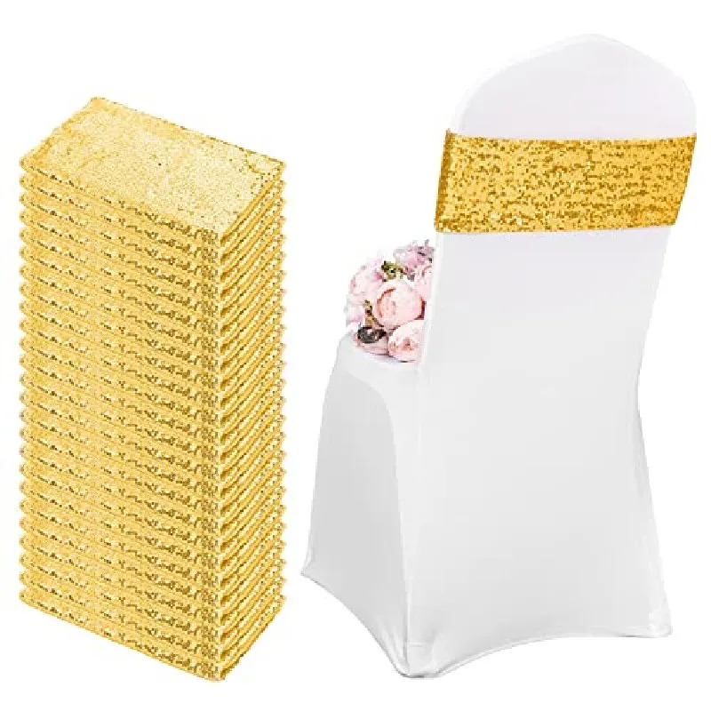 Covers Knot Belt Wedding Decoration Accessories Events Banquet Party Birthday Stretch Outdoor