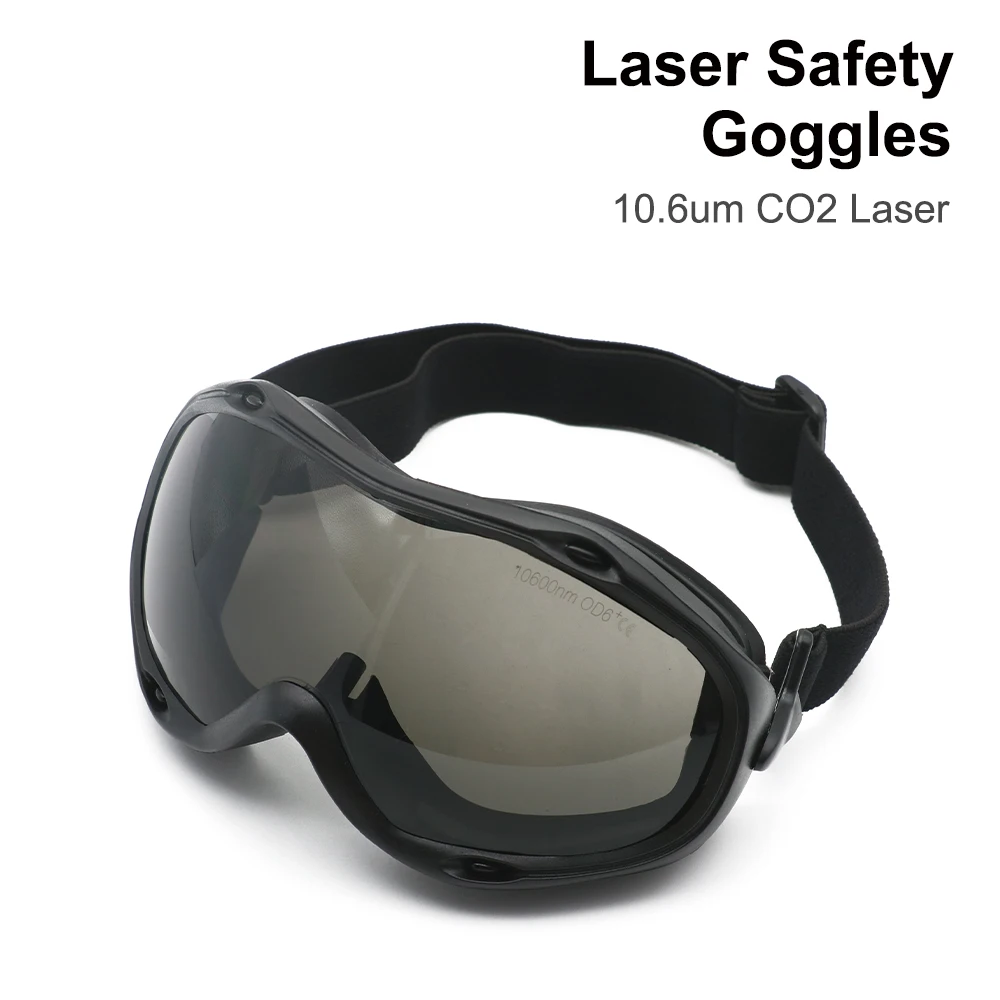 

10600nm Co2 Fiber Laser Safety Goggles Type F OD6+ 10.6um protective glasses Protective shield glasses for Co2 machines