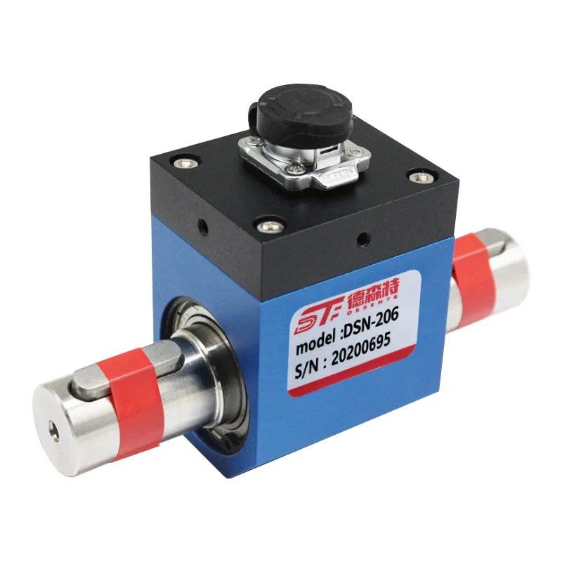 

0-500Nm Sale Motor Fixed Measurement Strain Gauge Force Sensor Type Square Hole Shaft Dynamic Rotary Torque Transducer