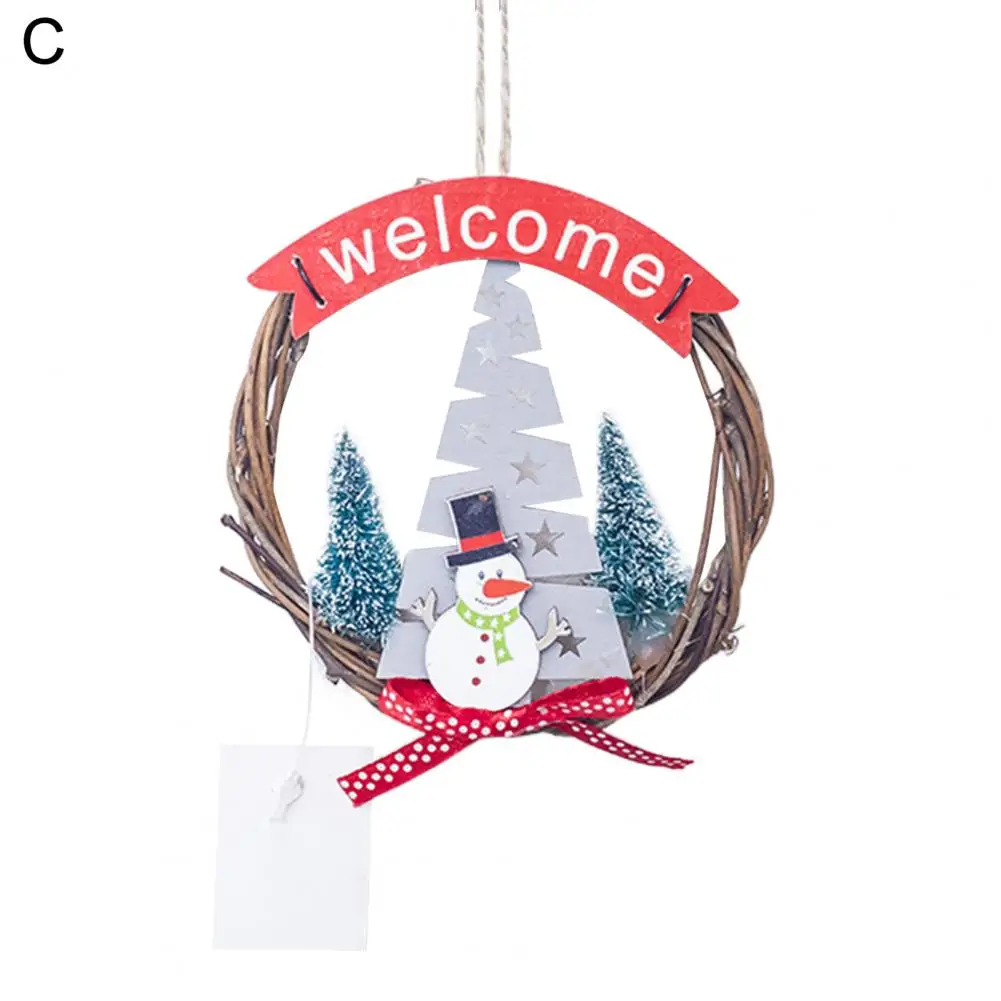 Рождественская гирлянда красивая портативная декоративная подвеска-кольцо в