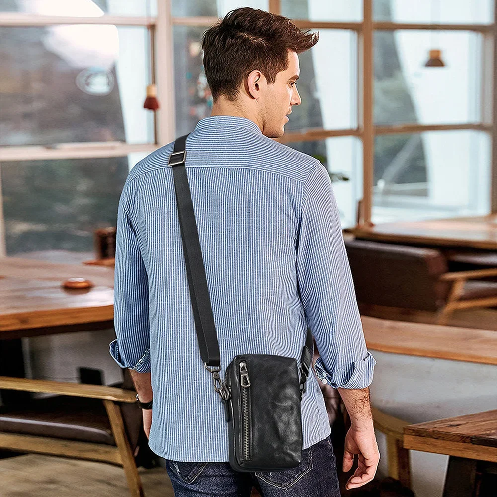 Рисунок 4 - Винтажная кожаная сумка через плечо для мужчин