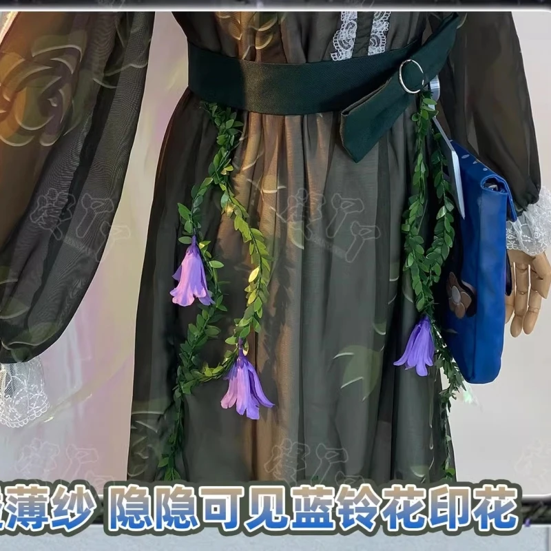 Игрушечный торговый косплей Identity V Anne Lester Cos аниме женское модное платье плащ