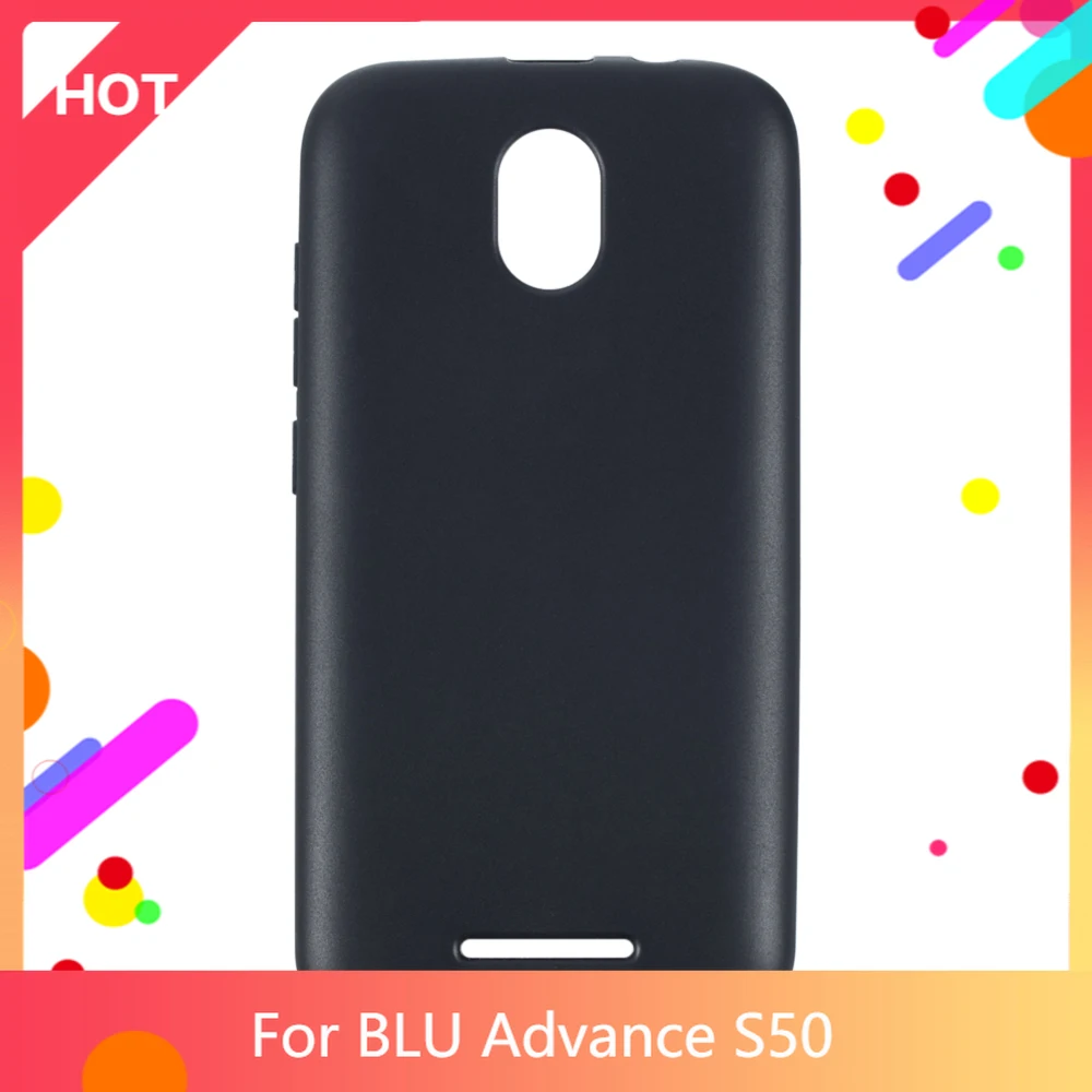 

Advance S50 Case Matte Soft Silicone TPU Back Cover For BLU Advance S50 Phone Case Slim shockproof