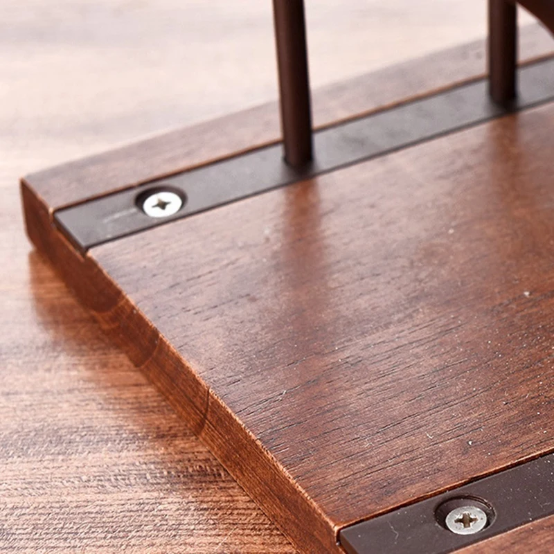 Creative Little Sapling Wine Rack Kitchen Storage Stand Cabinet Grape Shelf Display Bar Decorations