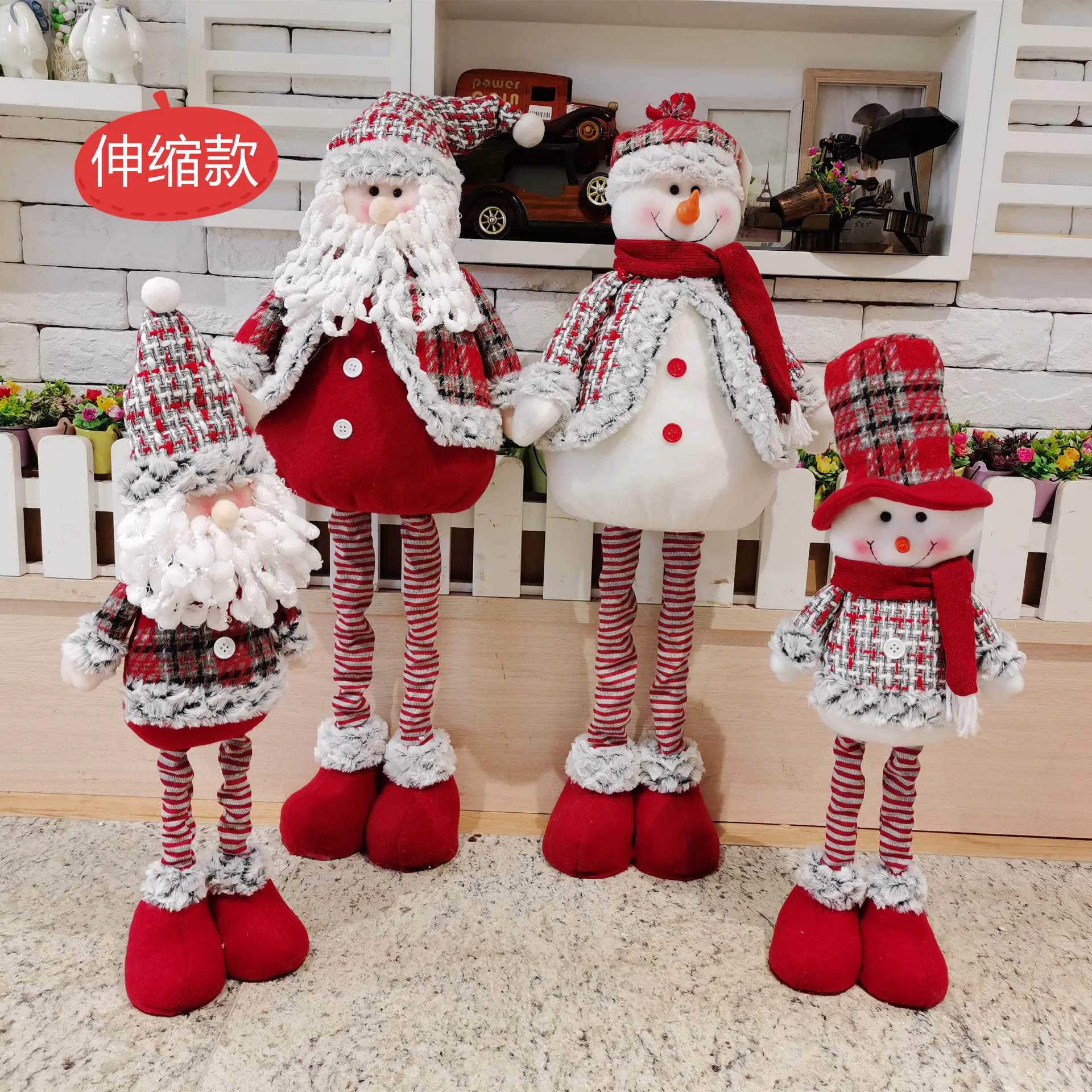 

Santa Claus Christmas Doll Merry Christmas Decorations for Home Elk Christmas Ornaments Xmas Tree Decor 2023 Navidad Natal Gifts