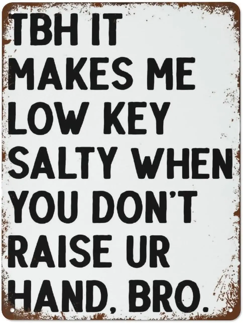 Hgh School Clssroom Funny Mth S Englsh Decor Junor Sgn Scence Retro Nostlgc Metl Tn Wll Цитата Lvng Room Broom