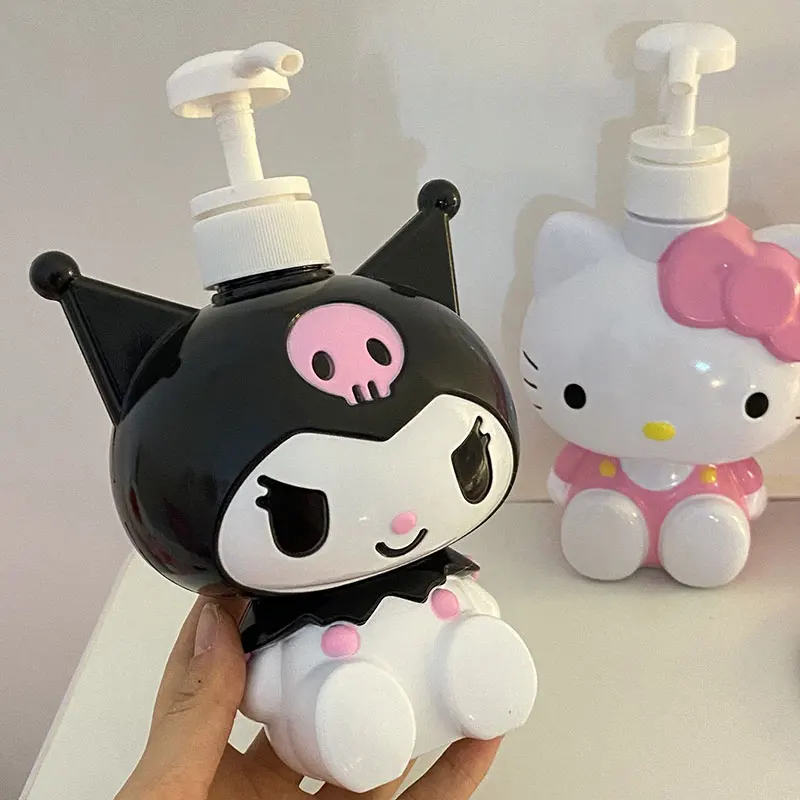 Многоразовый дозатор для мыла Sanrio Hello Kitty Kuromi 500-750 мл