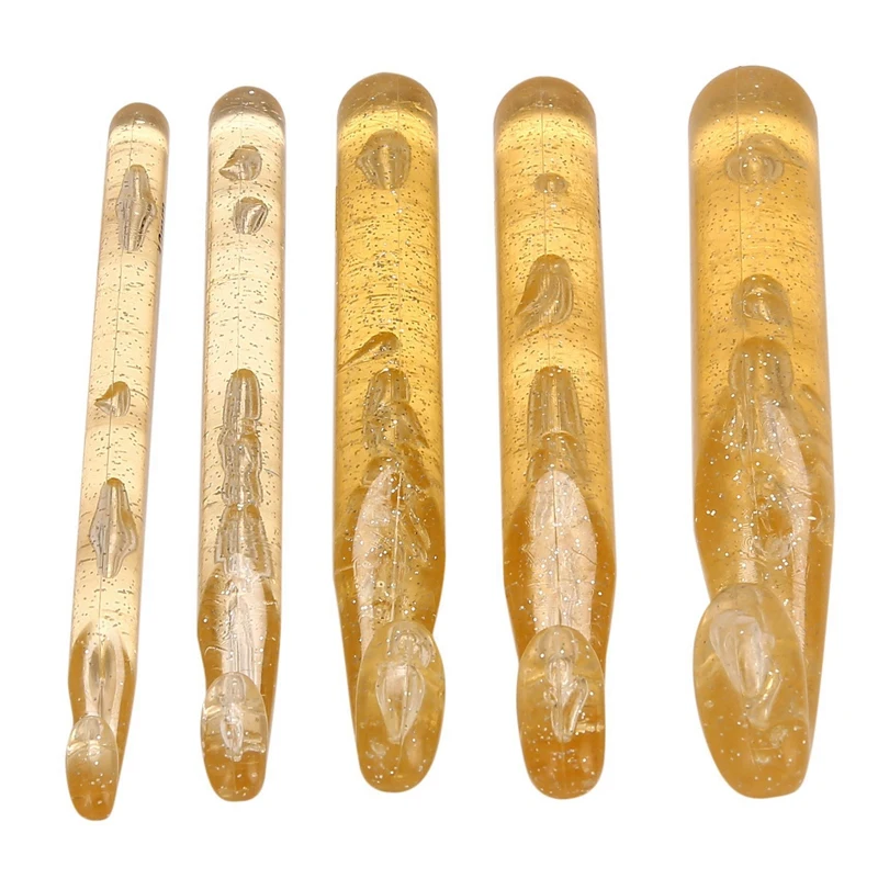 

Набор крючков для вязания пластиковых, 12/15/18/20/25 мм, 10 шт.