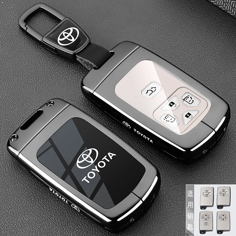 

Автомобильный смарт-брелок с дистанционным управлением, защитный чехол для Toyota Alphard Vellfire Previa Estima Isis Noah Voxy, чехол без ключа, аксессуары
