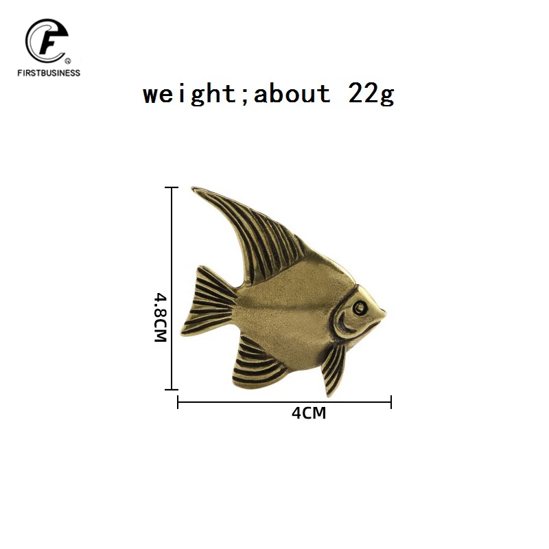 

Миниатюра латунная рыба Pterophyllum Scalare