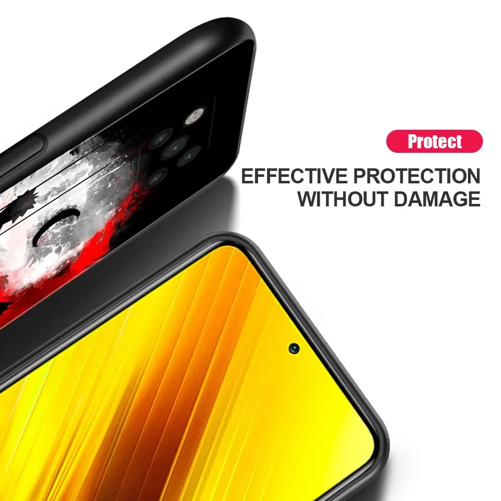 Чехол для Xiaomi Poco X3 NFC M3 M4 Pro чехол Mi 12 12X 11 10T Note 10 A2 Lite 9 SE 9T аниме удзумаки Наруто Red